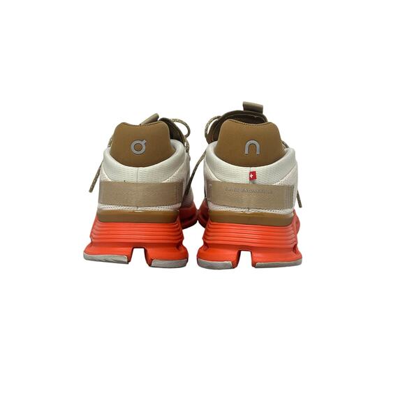 On Cloudnova Pearl Flame Cloudtec Running Shoes Women's Size 7.5 - Picture 6 of 9